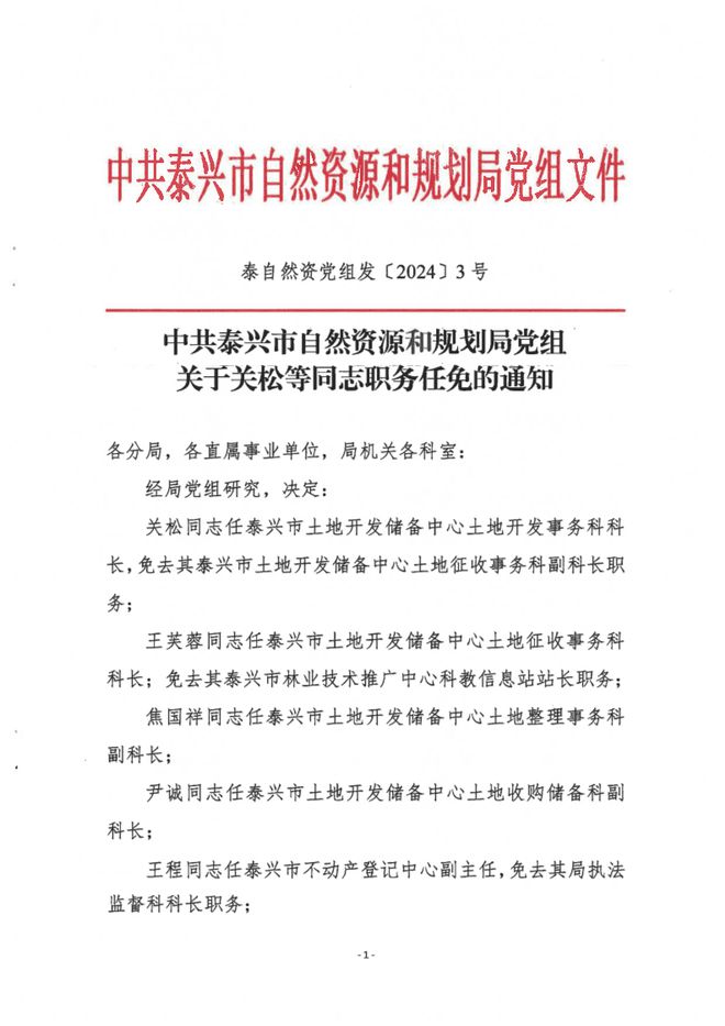 沙河市自然资源和规划局人事任命最新公告